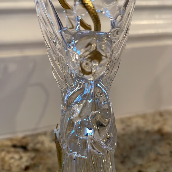 Mikasa Vintage Crystal Heavenly Music Angel Ornament - Picture 4 of 7